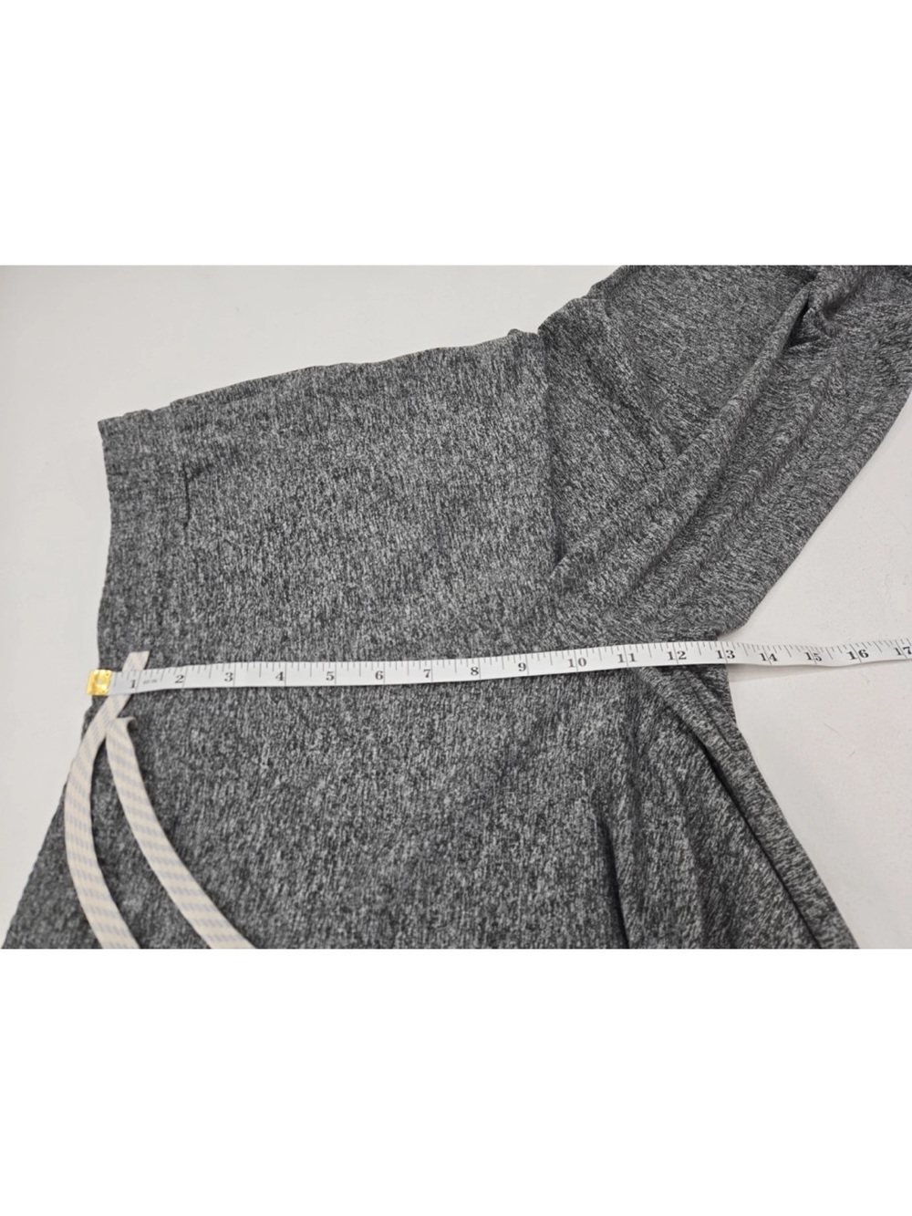 VUORI Halo Wide Leg Pant Dreamknit 31" Gray Black Heathered Size M Womens - Picture 12 of 13